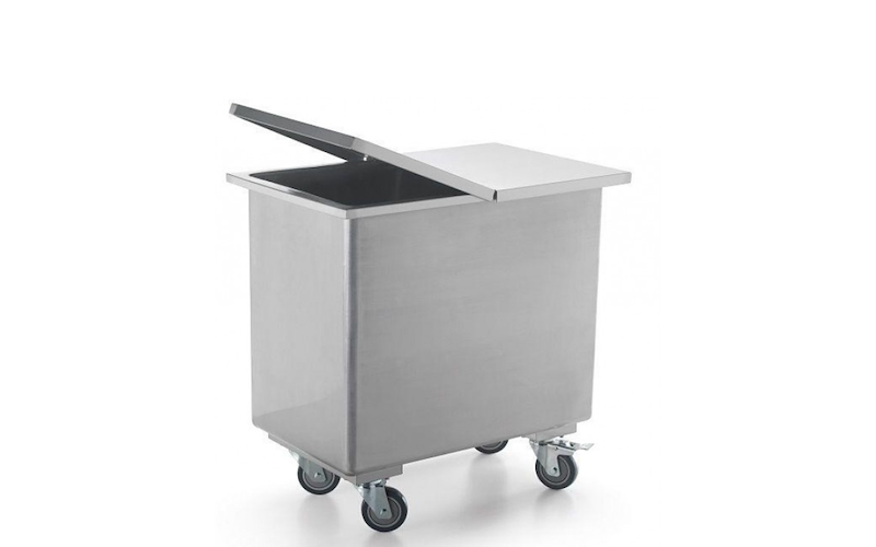 Tramoggia in Accaio Inox per Farina 