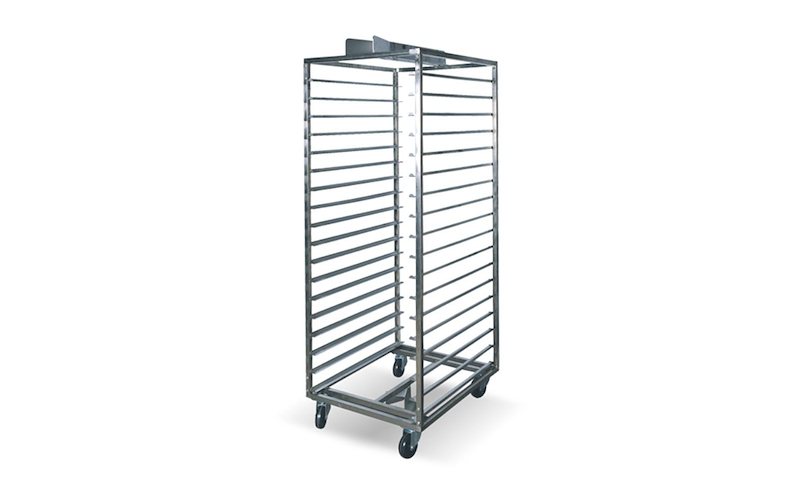 Carrello Portateglie in Acciaio Inox