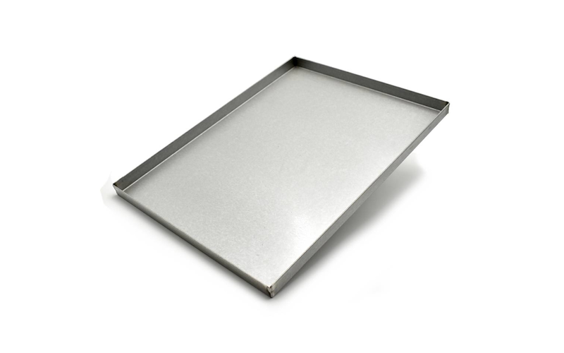 Nr. 10 Teglie da Forno Rettangolare in Lamiera Alluminata