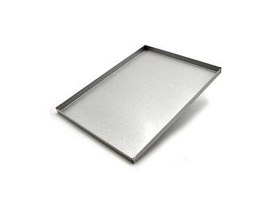 Nr. 10 Teglie da Forno Rettangolare in Lamiera Alluminata