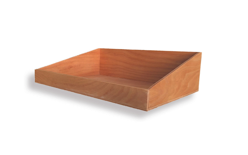 Cassetta in Legno Multistrato di Faggio Evaporato con Doppia Altezza