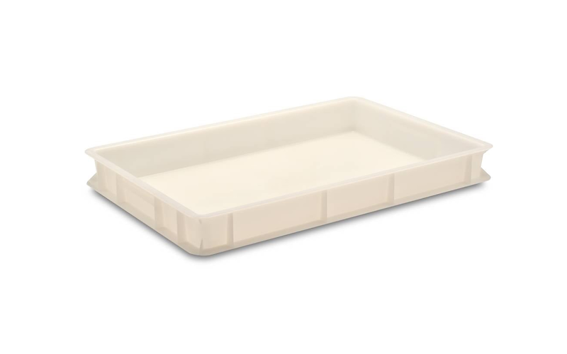 Cassetta per Impasto Pizza Impilabile in Plastica 